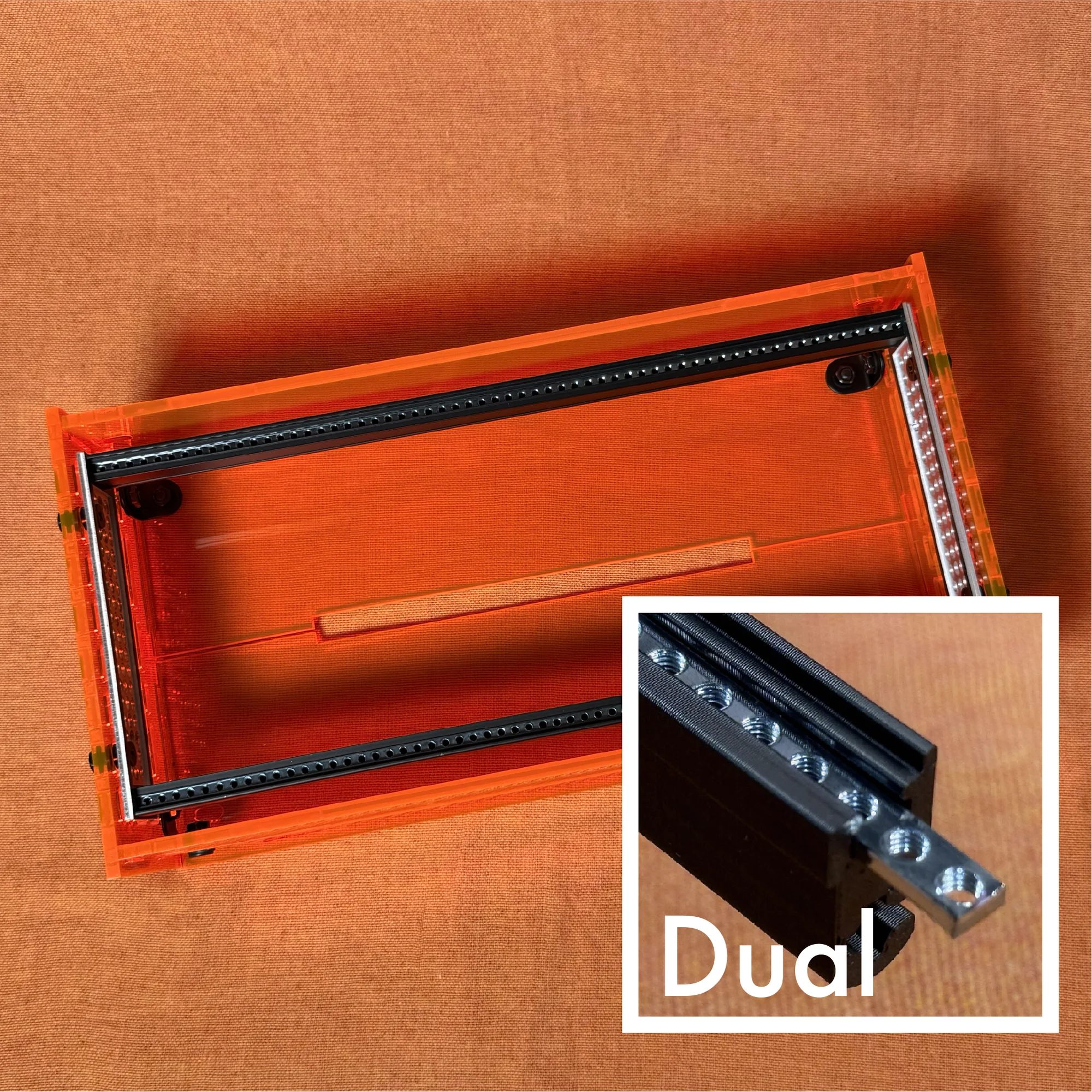 Takazudo Modular: zudo-block-60 Orange-Dual