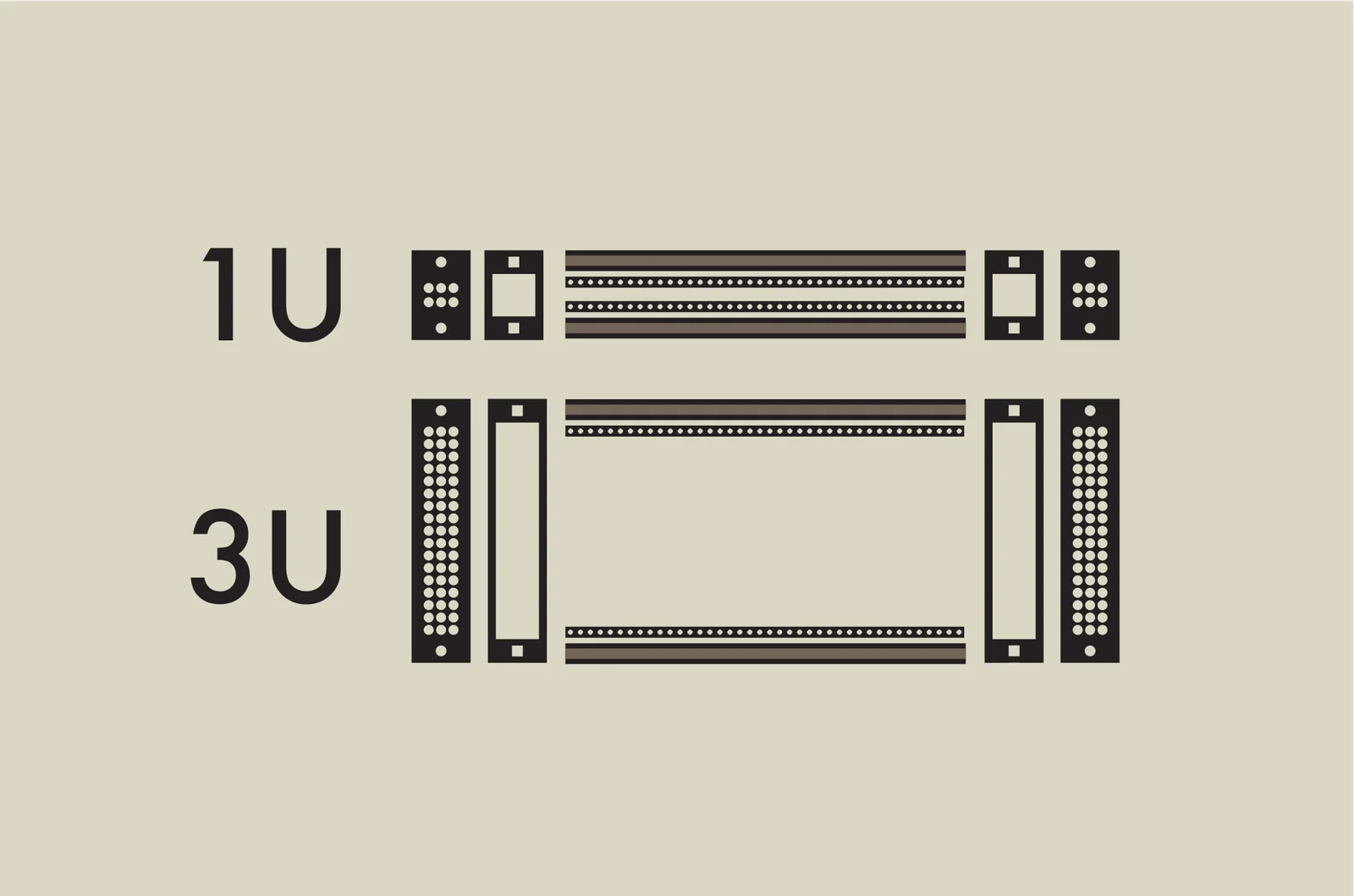 40H 1U,3Uの図