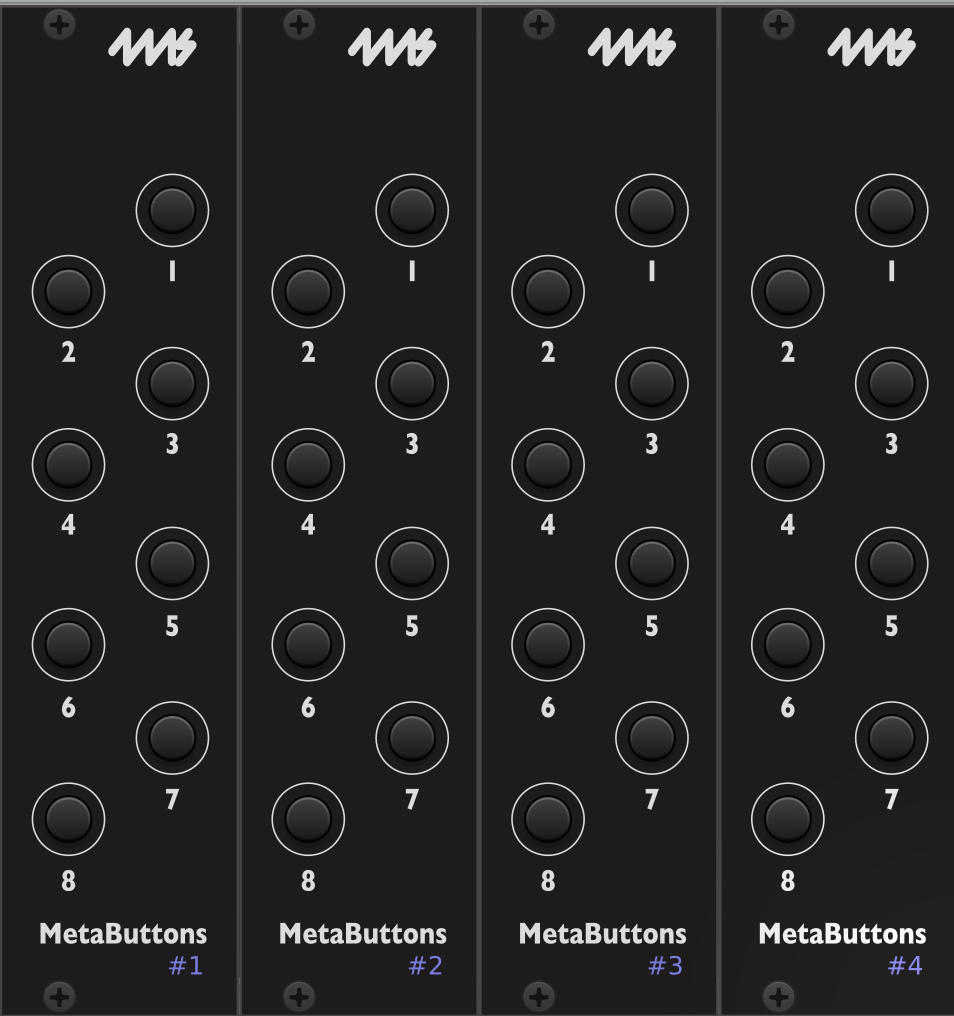 VCV MetaButtons 1-4